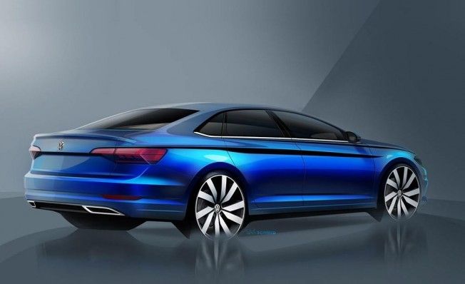 Volkswagen Jetta 2018 - boceto