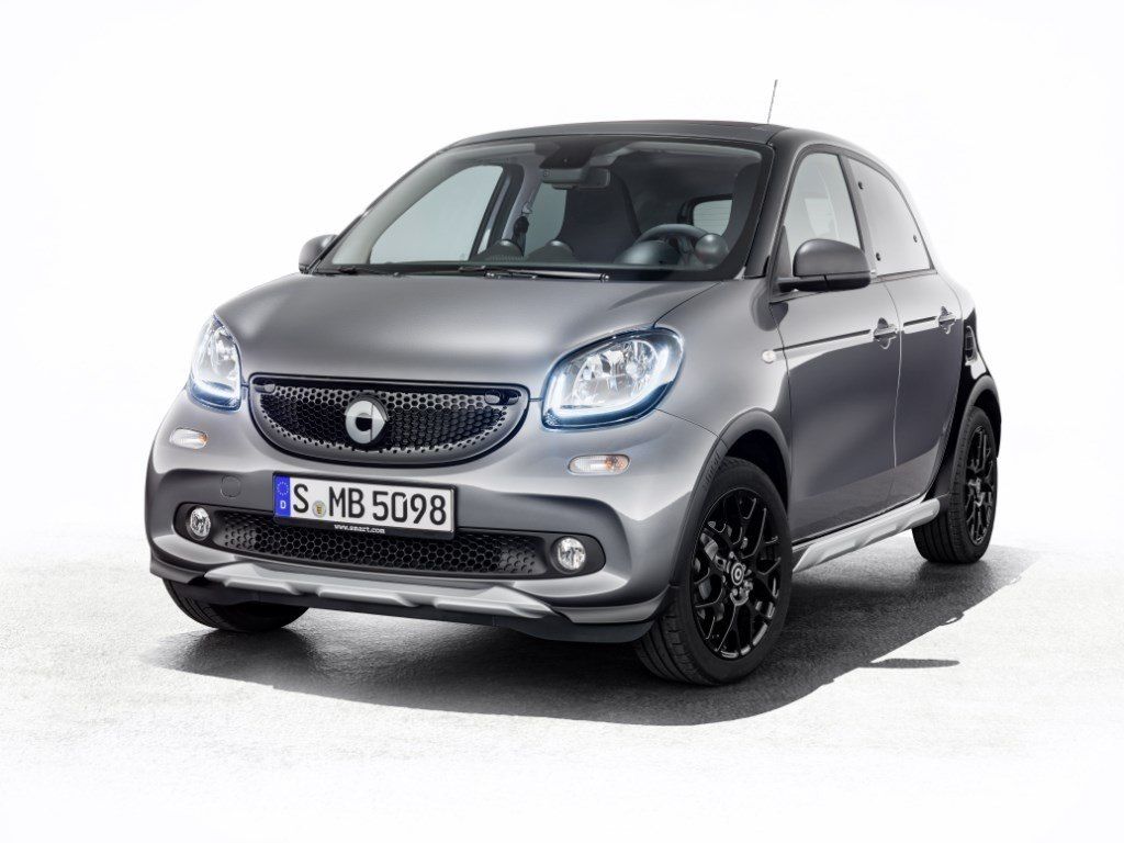 smart forfour crosstown edition: el urbano se suma a la moda crossover