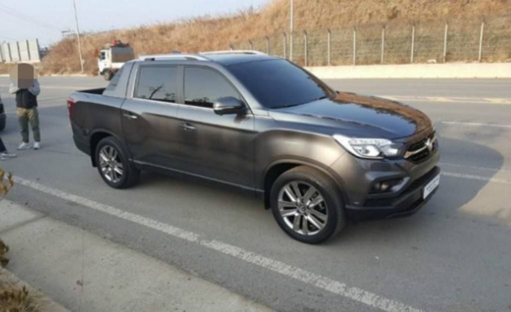 El nuevo SsangYong Actyon Sports 2018 cazado totalmente al descubierto