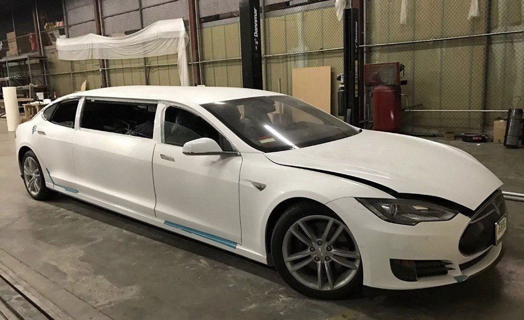 El Tesla Model S se convierte en una exclusiva limusina eléctrica