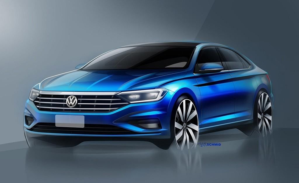 El nuevo Volkswagen Jetta 2018 anticipado una vez más