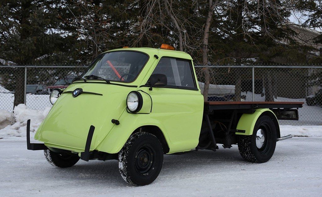 Este BMW Isetta convertido en pick-up es lo más bizarro que verás hoy