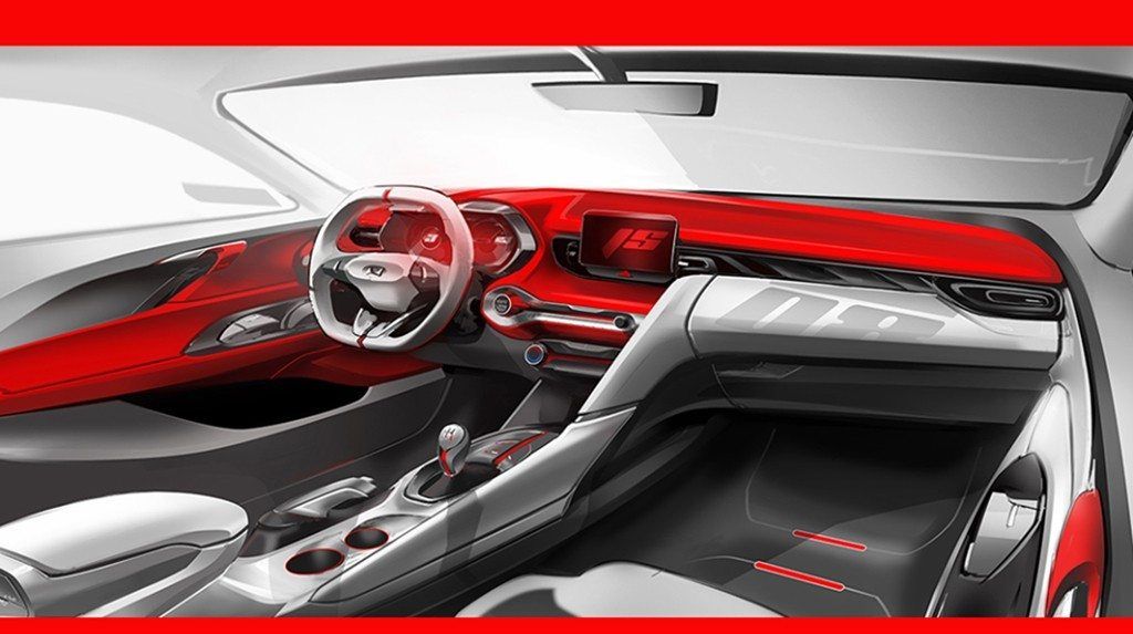 Hyundai nos adelanta cómo será el interior del nuevo Veloster