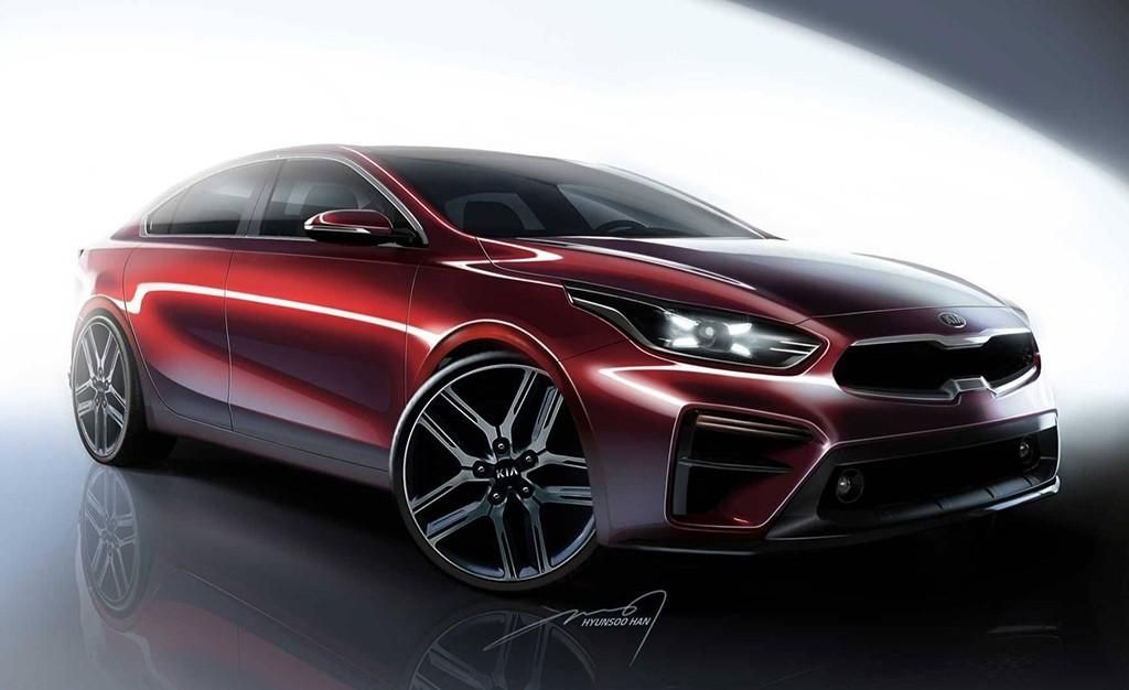 El nuevo Kia Forte 2018 se deja entrever antes de su puesta de largo