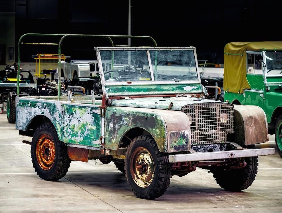 Land Rover restaurará este año el ejemplar superviviente más antiguo del Defender 