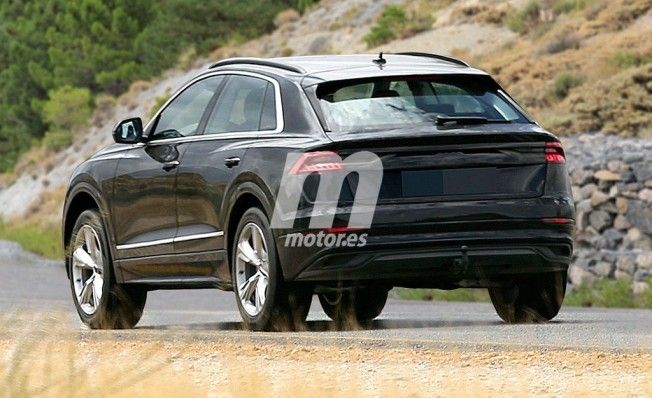 Audi Q8 2018 - foto espía posterior