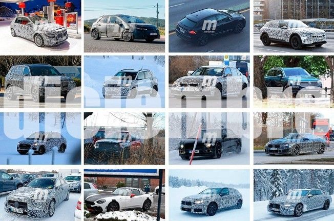 Recopilación de las mejores fotos espía de coches - Diciembre 2017