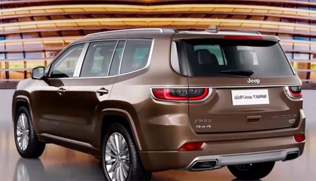 Jeep Grand Commander - posterior