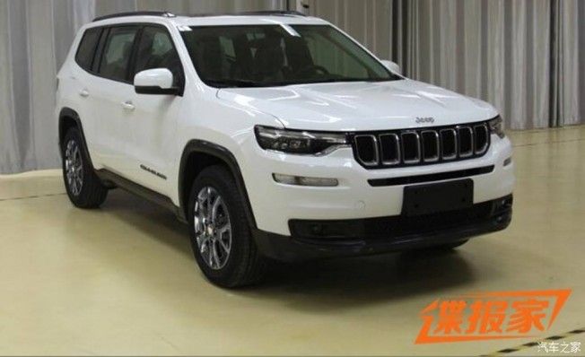 Jeep Grand Commander 2019 - foto espía