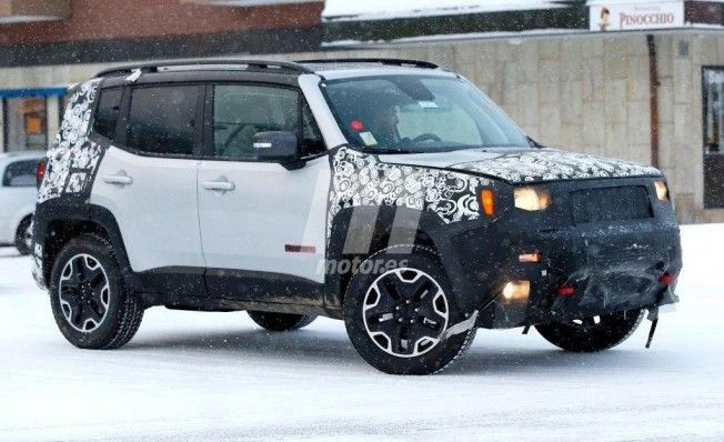 Jeep Renegade 2019 - foto espía