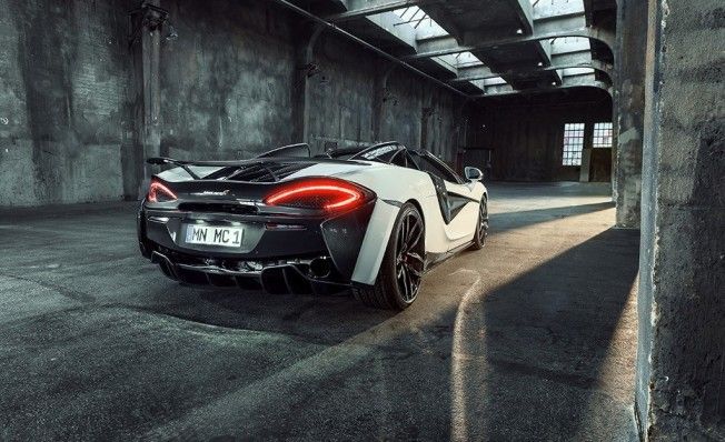 McLaren 570S Spider preparado por Novitec