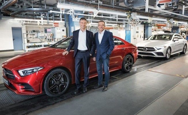 Mercedes Clase CLS 2018 - producción