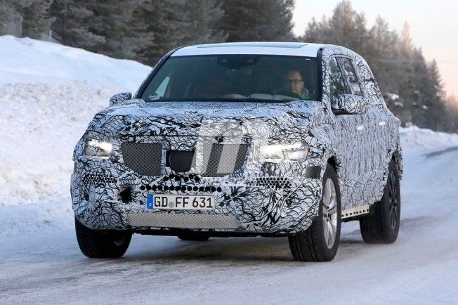 Mercedes GLS 2019 - foto espía