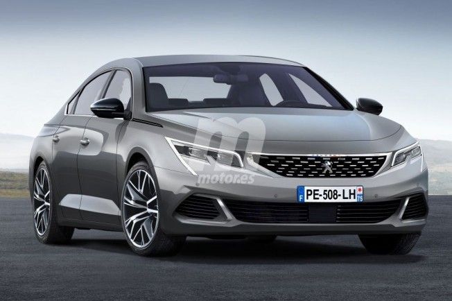 Peugeot 508 2018 - recreación