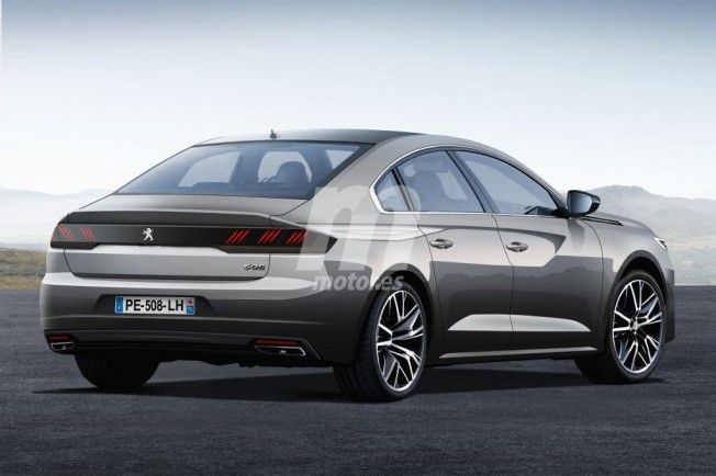 Peugeot 508 2018 - recreación