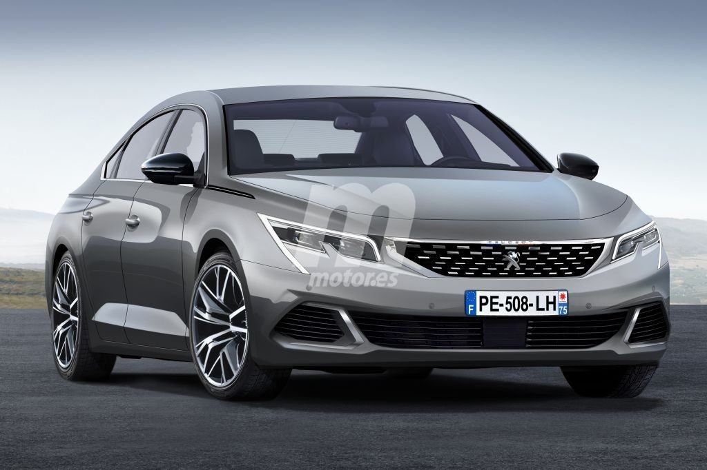 Así será el nuevo Peugeot 508 que debutará en el Salón de Ginebra 2018