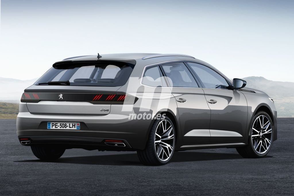 Peugeot 508 SW 2019: adelanto de la variante familiar