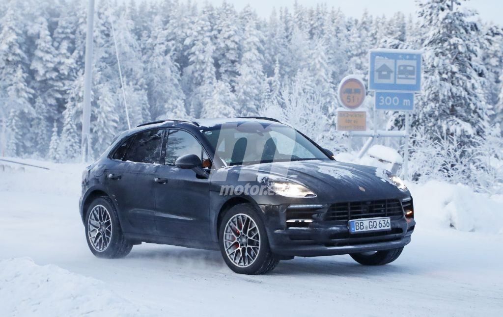 El nuevo Porsche Macan 2018 se enfrenta a la nieve en el norte de Europa