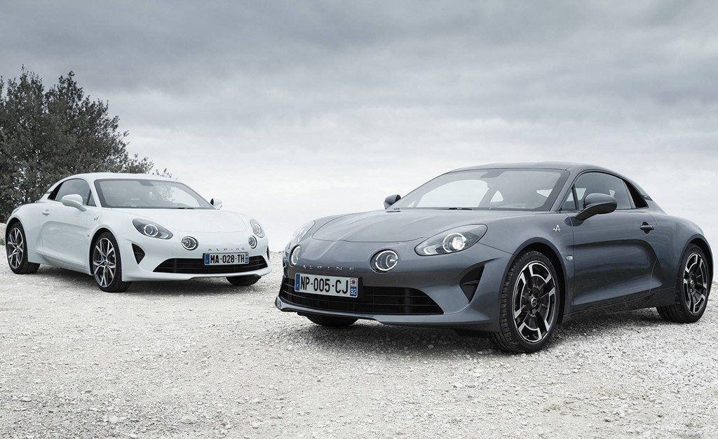 El nuevo Alpine A110 se refina con las versiones Pure y Légende