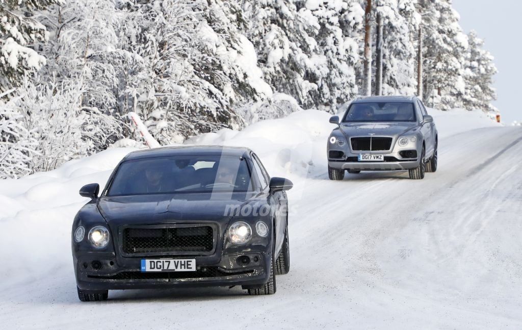 La nueva generación del Bentley Flying Spur continúa sus pruebas para ser comercializado en 2019