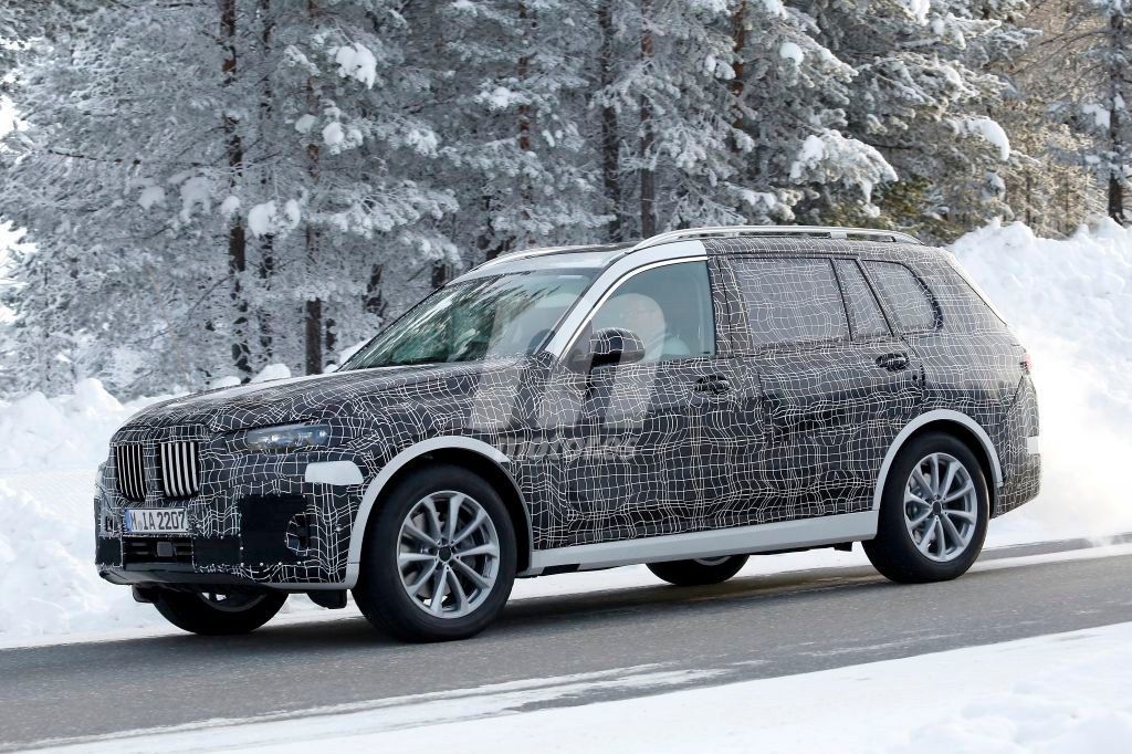 El nuevo BMW X7 2019 ultima su desarrollo en la nieve