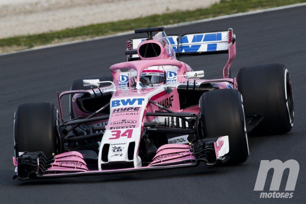 El halo, para Force India, es un costoso dolor de cabeza