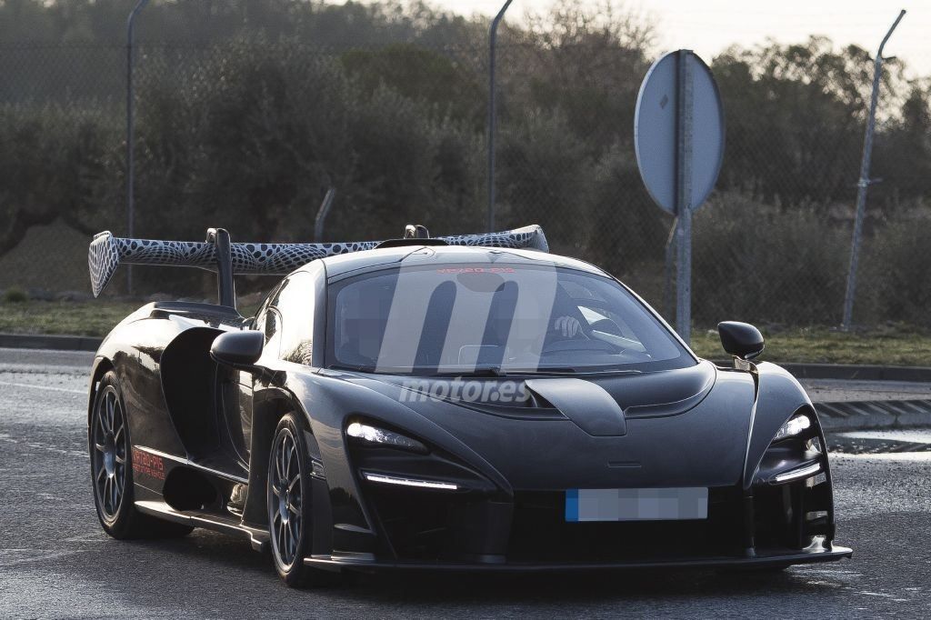 Uno de los últimos prototipos del McLaren Senna cazado en España