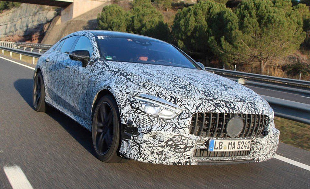 Mercedes muestra parte del desarrollo del AMG GT de 4 puertas