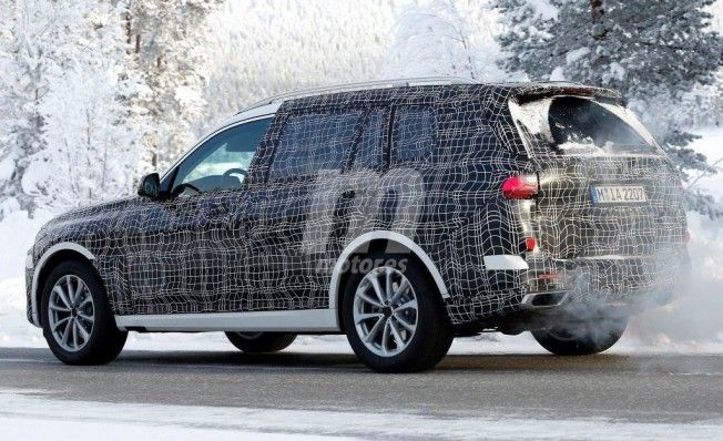 BMW X7 2019 - foto espía