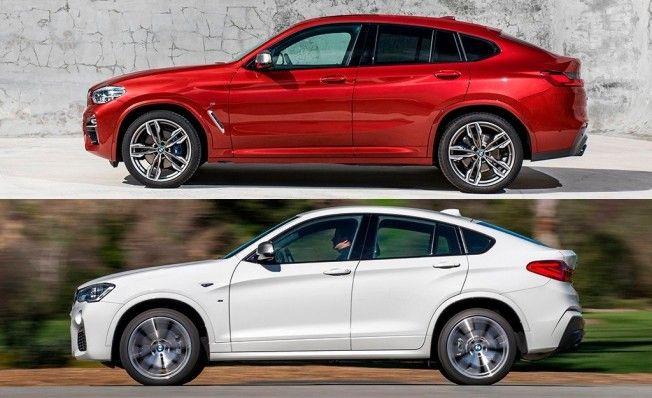 BMW X4 G02 vs X4 F26