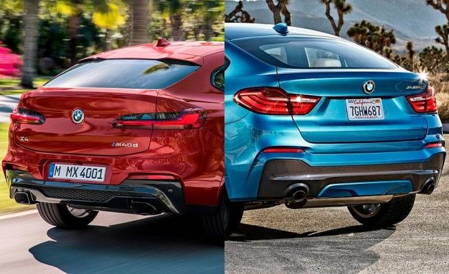 BMW X4 G02 vs X4 F26