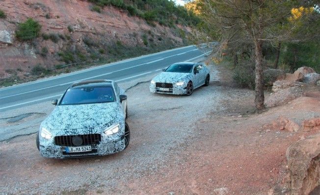 Mercedes-AMG GT4 - foto espía