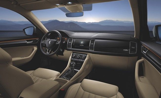 Skoda Kodiaq Laurin & Klement - interior