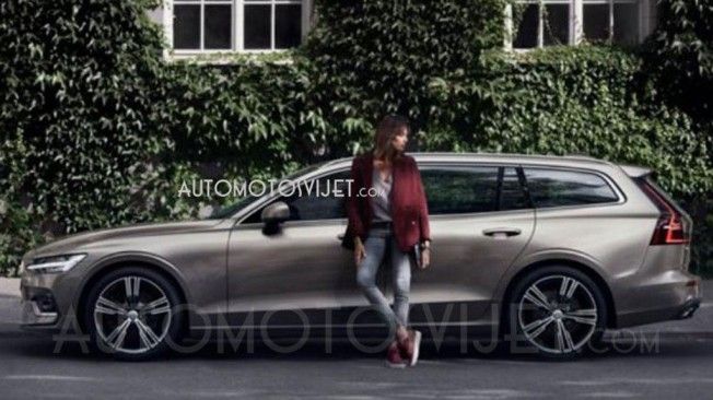 Volvo V60 2018 - foto filtrada