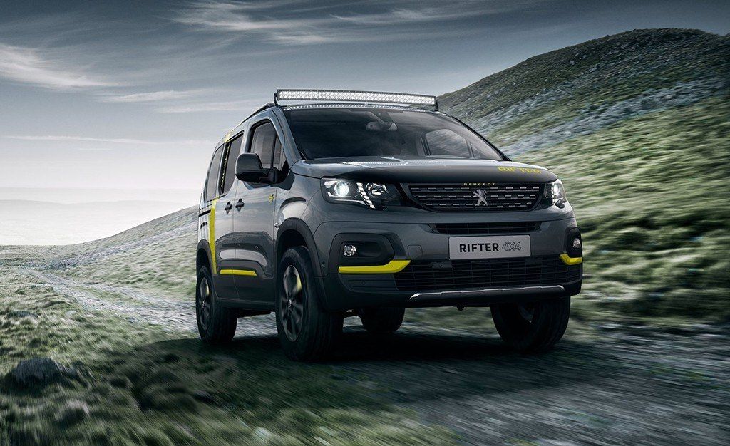 Peugeot Rifter 4x4 Concept: espíritu aventurero y capacidad off-road