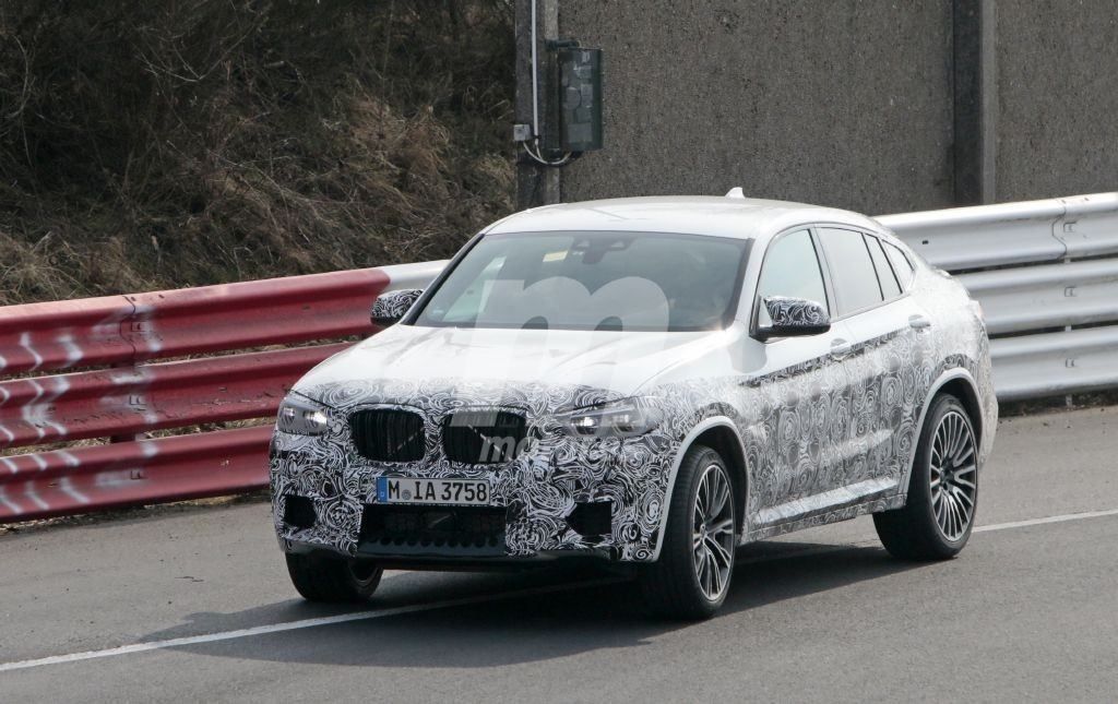 El futuro BMW X4 M afronta sus pruebas en el circuito Nürburgring