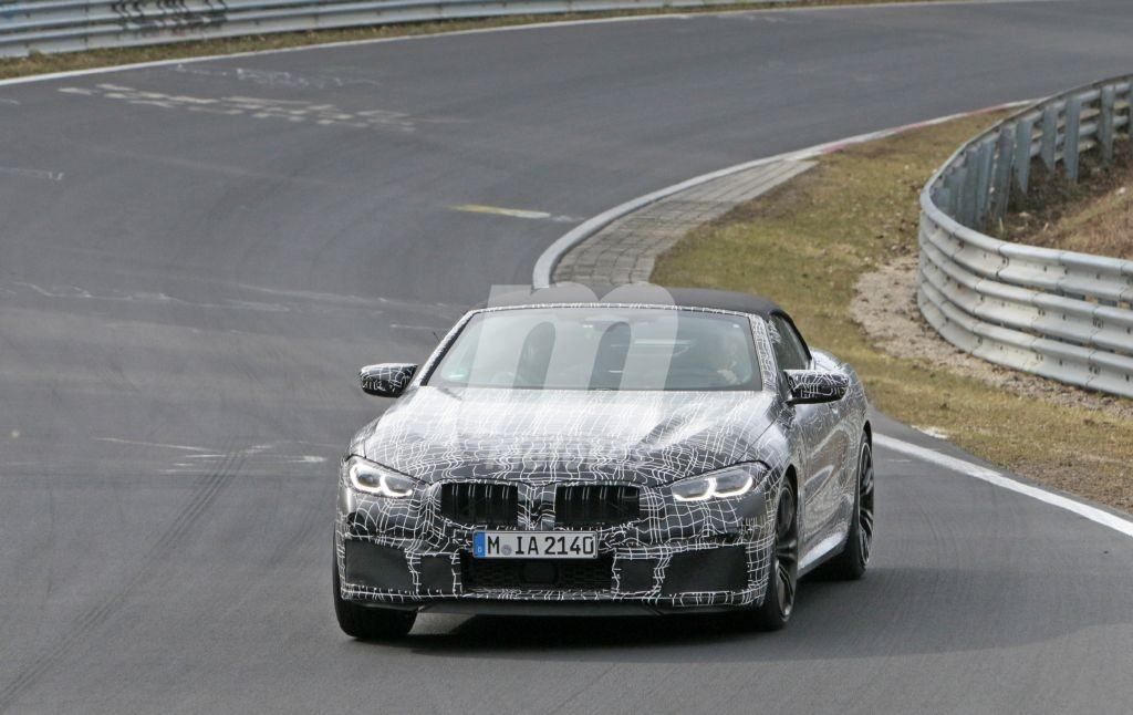 El nuevo BMW M8 Cabrio continúa sus pruebas asaltando el circuito de Nürburgring