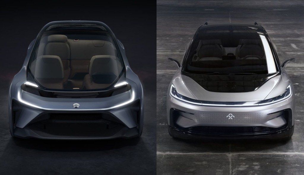 Parecidos razonables: Faraday Future FF91 Vs. NIO EVE Concept