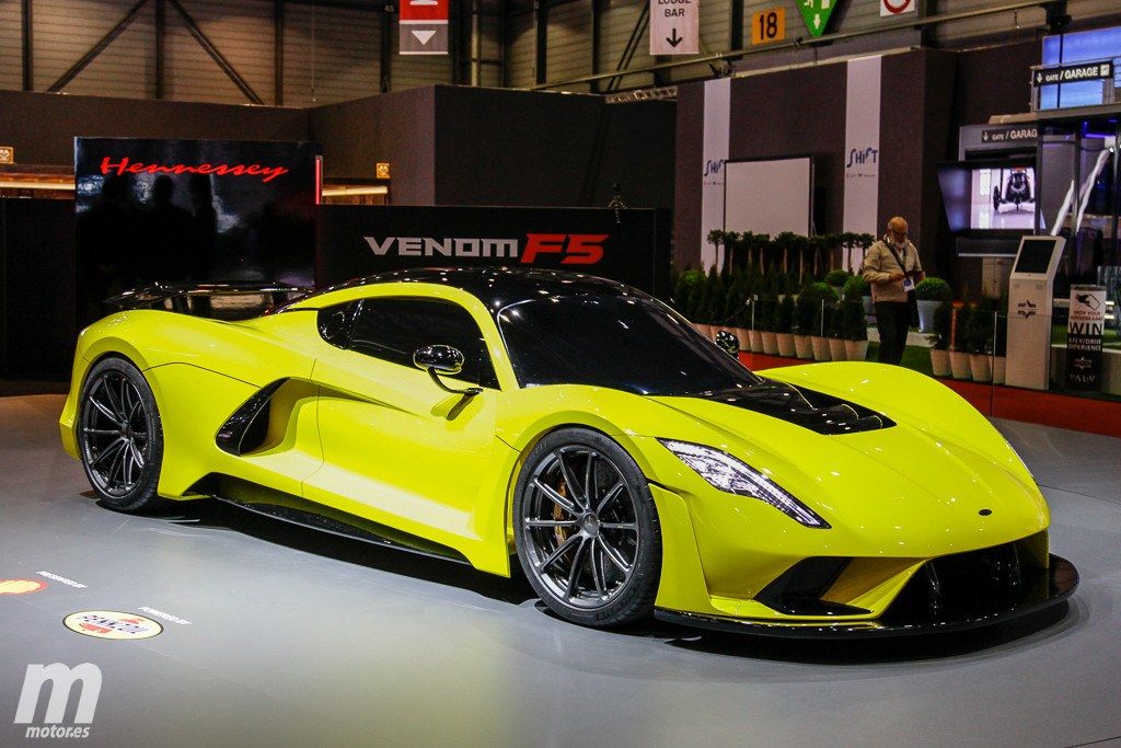 El Hennessey Venom F5 de 1.622 CV se estrena en Ginebra 2018