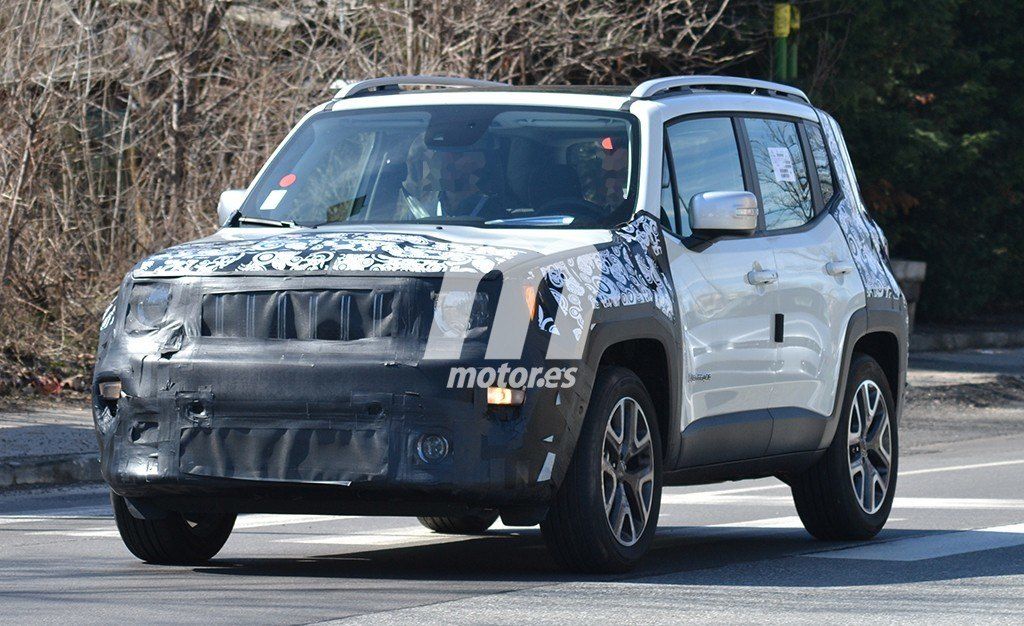 Un nuevo vistazo al Jeep Renegade 2019, cuyo desarrollo continúa en marcha