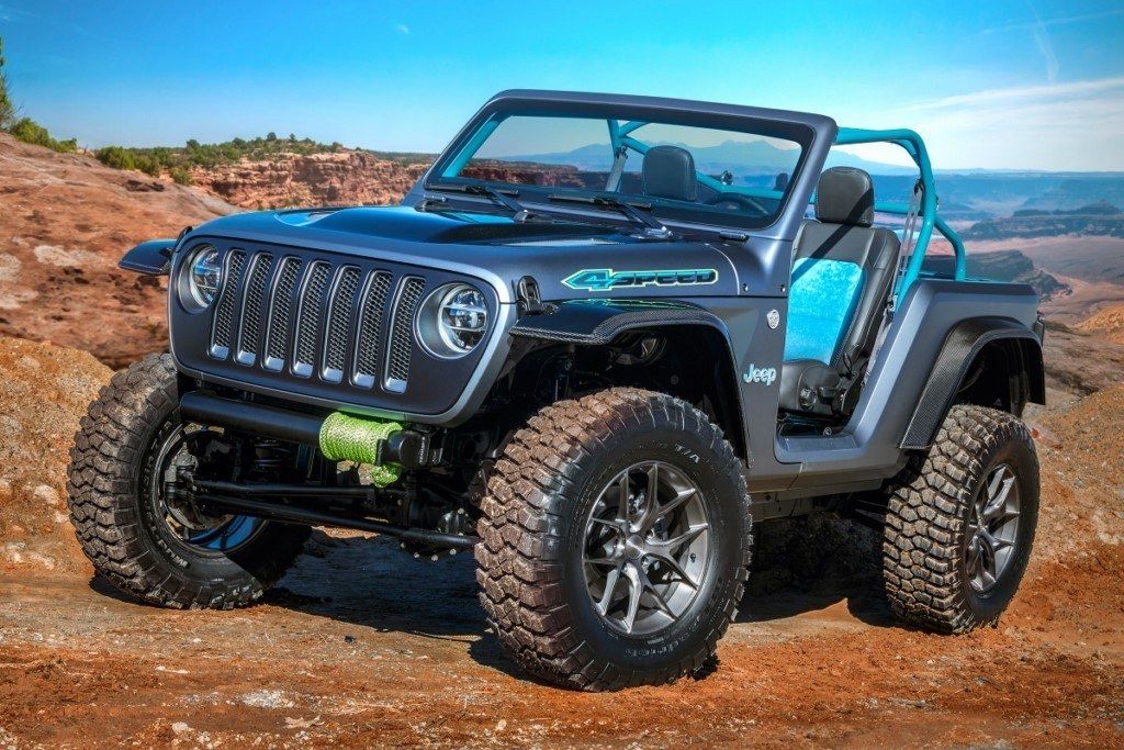 Jeep y Mopar presentan siete conceptos especiales sobre el nuevo Wrangler, Renegade y Wagoneer