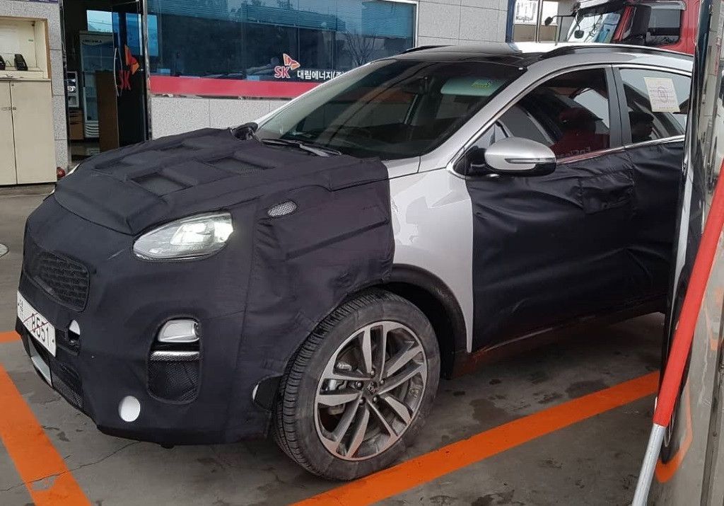 Los detalles del nuevo KIA Sportage facelift durante su desarrollo