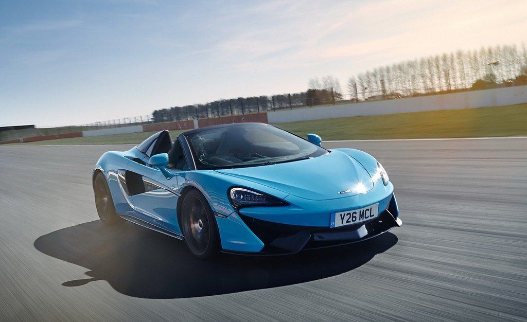 El McLaren 570S Spider incorpora a su gama el Track Pack