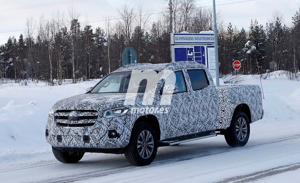 Mercedes trabaja en un Clase X de batalla extendida