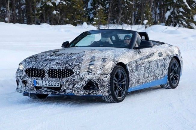 BMW Z4 2018 - foto espía