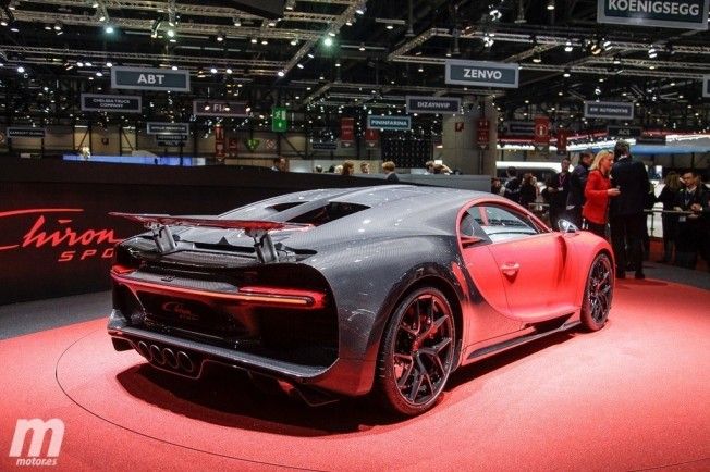 Bugatti Chiron Sport - posterior