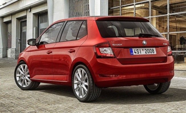 Skoda Fabia 2018 - posterior