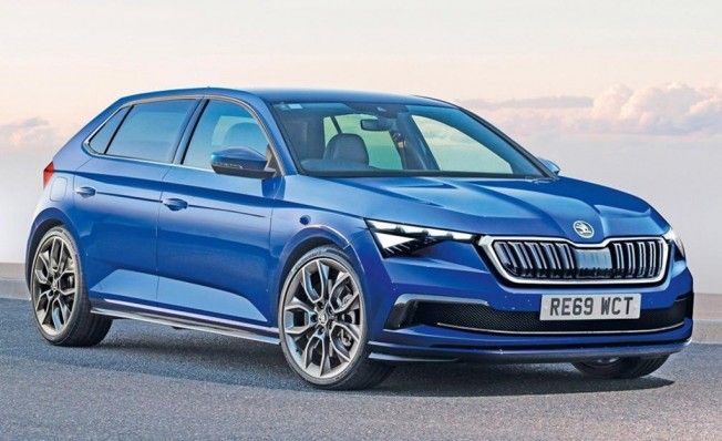 Skoda Spaceback 2019 - recreación