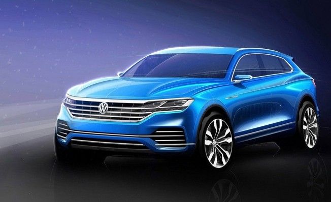 Volkswagen Touareg 2018 - boceto