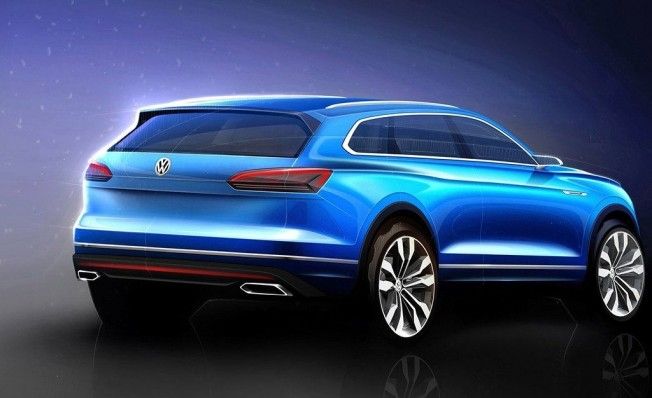 Volkswagen Touareg 2018 - boceto